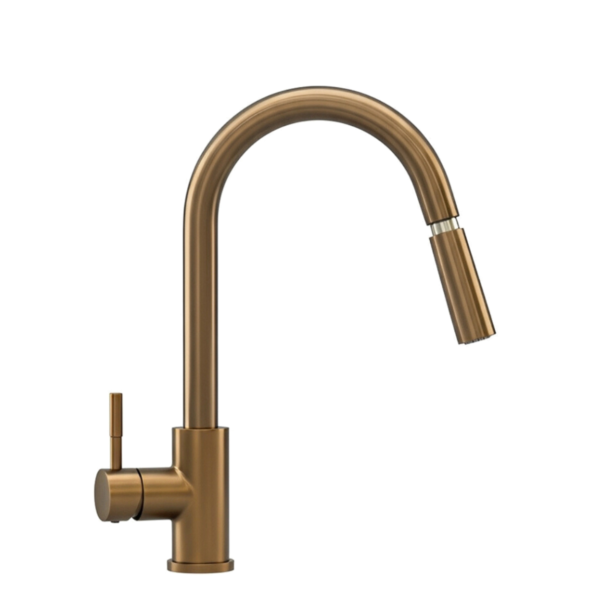 Torneira Cozinha Rose Gold Fosca RTC 537 - Lateral